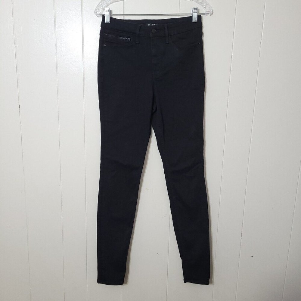 Athleta Flex Ultra Skinny Jeans Women’s Size 6 Tall Black Stretch Pants